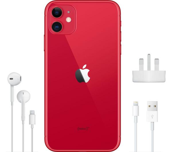 APPLE iPhone 11 - 64 GB, Red image number 3