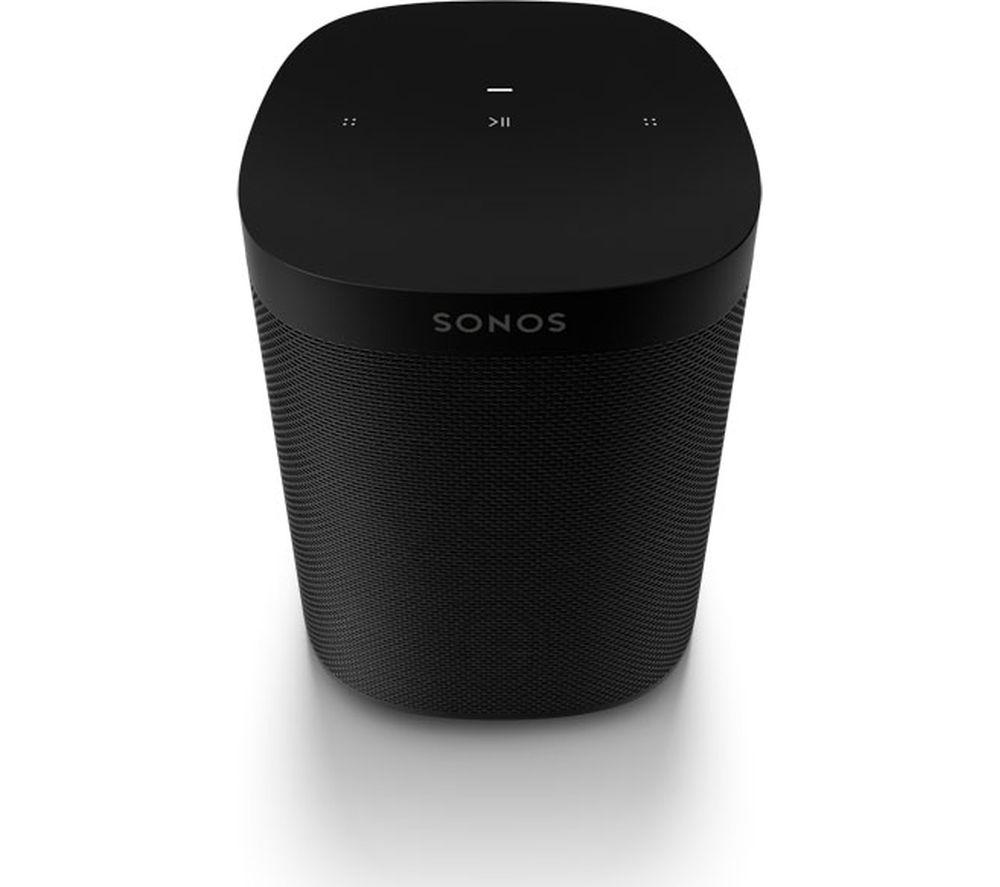 SONOS One SL Wireless Multi-room Speaker Black | Currys