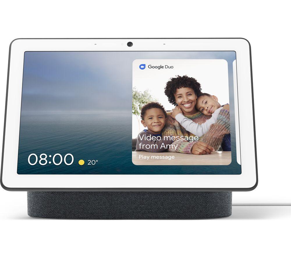 GOOGLE Nest Hub Max with Google Assistant - Charcoal image number 3 of 13