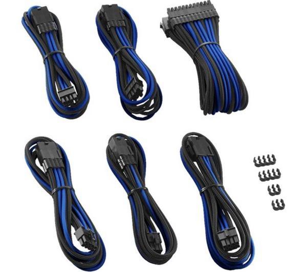 CABLEMOD Pro Series ModMesh Extension Cable Kit - Black & Blue image number 0