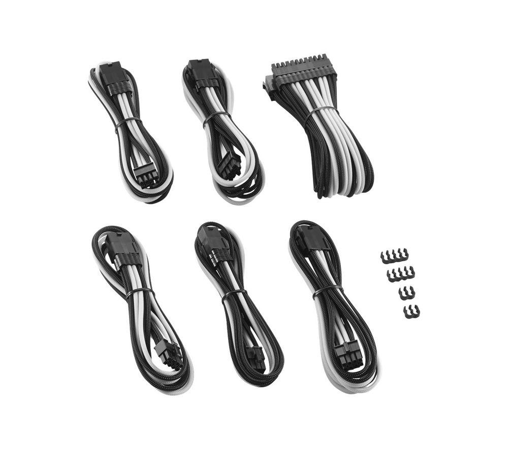 Image of CABLEMOD Pro Series ModMesh Extension Cable Kit - Black & White