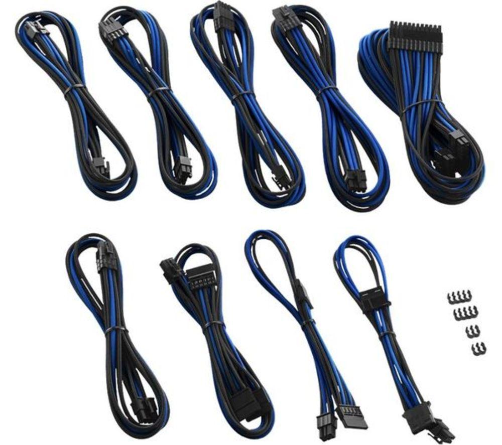 Cablemod PRO ModMesh RT-Series ASUS ROG/Seasonic Cable Kit - Black & Blue