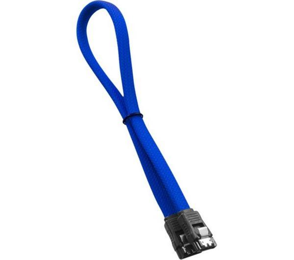 CABLEMOD ModMesh 30 cm SATA 3 Cable - Light Blue image number 0