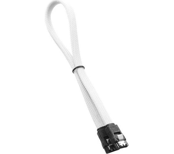 CABLEMOD ModMesh 30 cm SATA 3 Cable - White image number 0