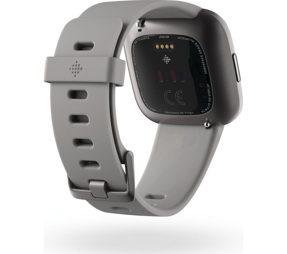 black fitbit versa 2