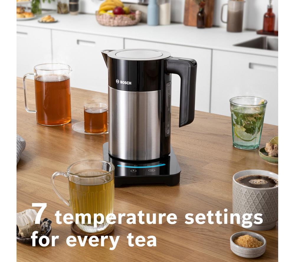 Bosch TWK7201GB Sky Variable Temperature Kettle, White