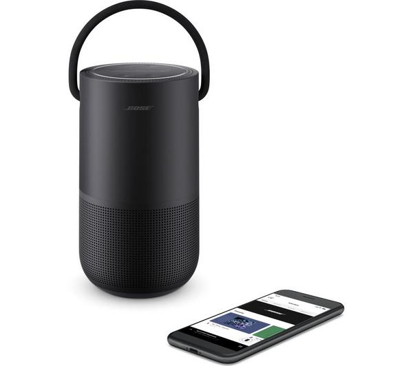 BOSE Portable Wireless Multi-room Home Speaker with Google Assistant & Amazon Alexa - Black image number 6