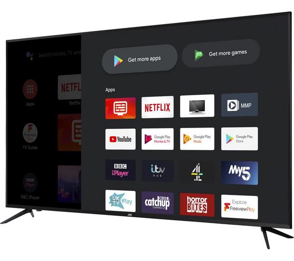 JVC LT-50CA890 Android TV 50" Smart 4K Ultra HD HDR LED TV with Google Assistant image number 7