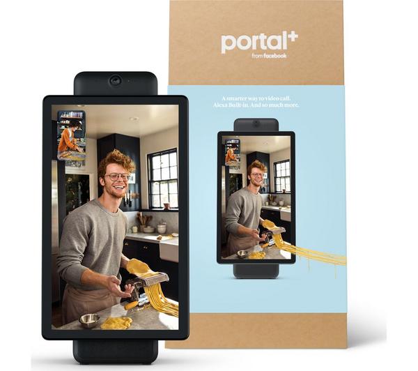 PORTAL + 15.6" from Facebook with Alexa - Black image number 2