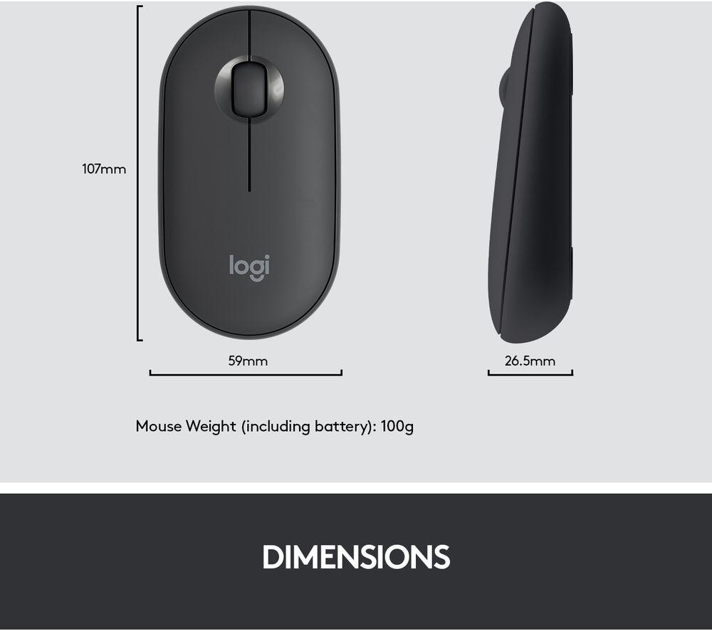 LOGITECH MK470 Wireless Keyboard and Mouse Set - Graphite image number 9 of 10