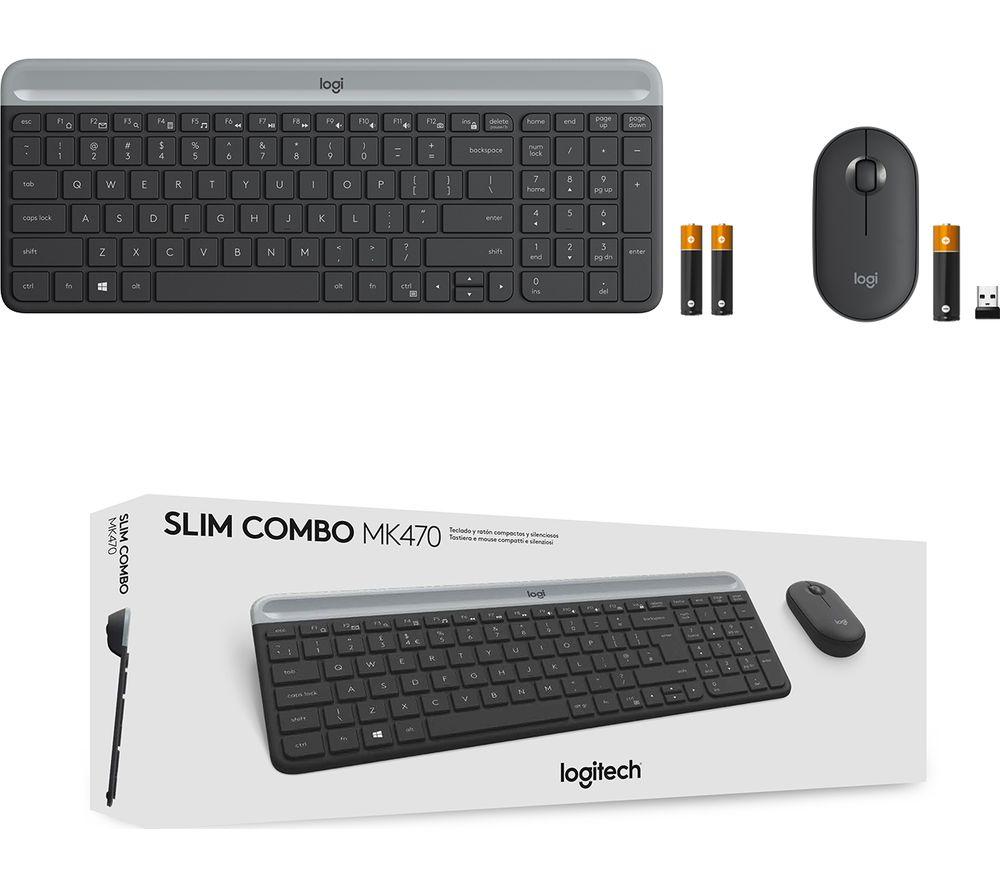 LOGITECH MK470 Wireless Keyboard and Mouse Set - Graphite image number 10 of 10