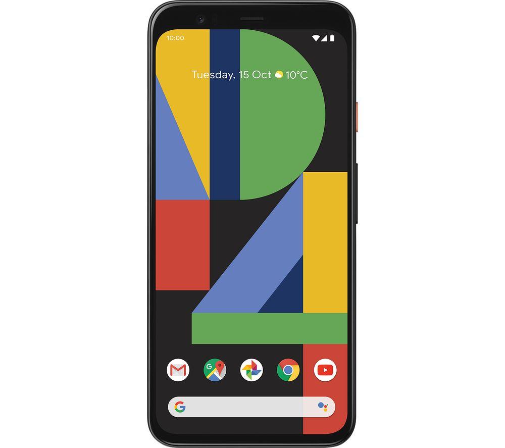 GOOGLE Pixel 4 - 128 GB, Clearly White, White