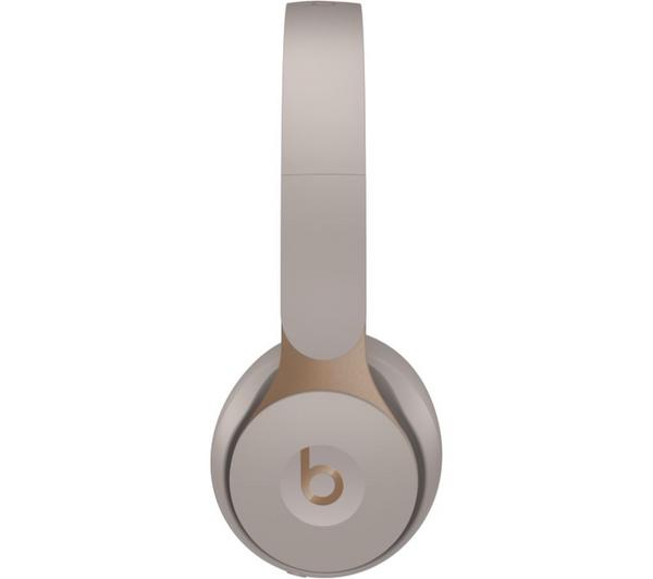 BEATS Solo Pro Wireless Bluetooth Noise-Cancelling Headphones - Grey image number 2