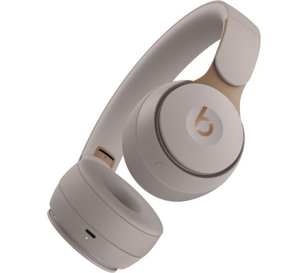 BEATS Solo Pro Wireless Bluetooth Noise-Cancelling Headphones - Grey image number 6