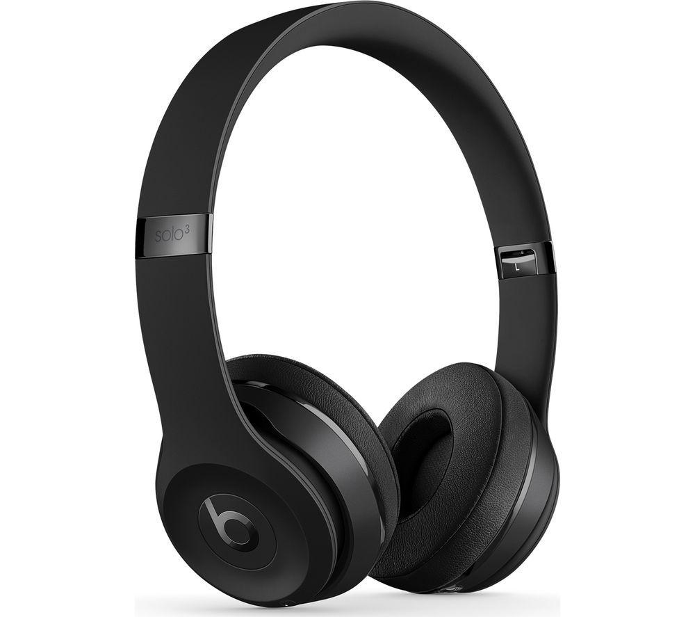 Buy BEATS Solo 3 Wireless Bluetooth Headphones Black CurrysIE