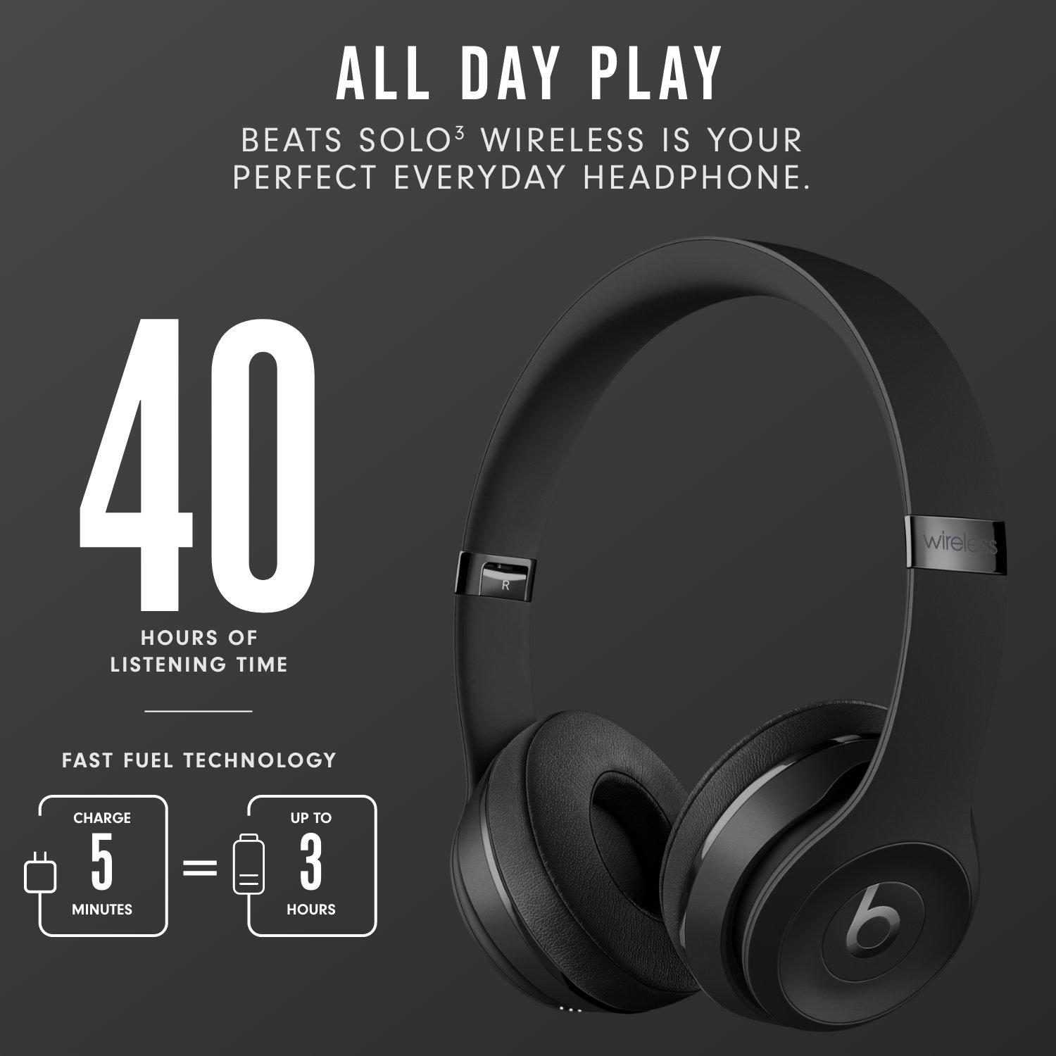 Black beats bluetooth discount headphones