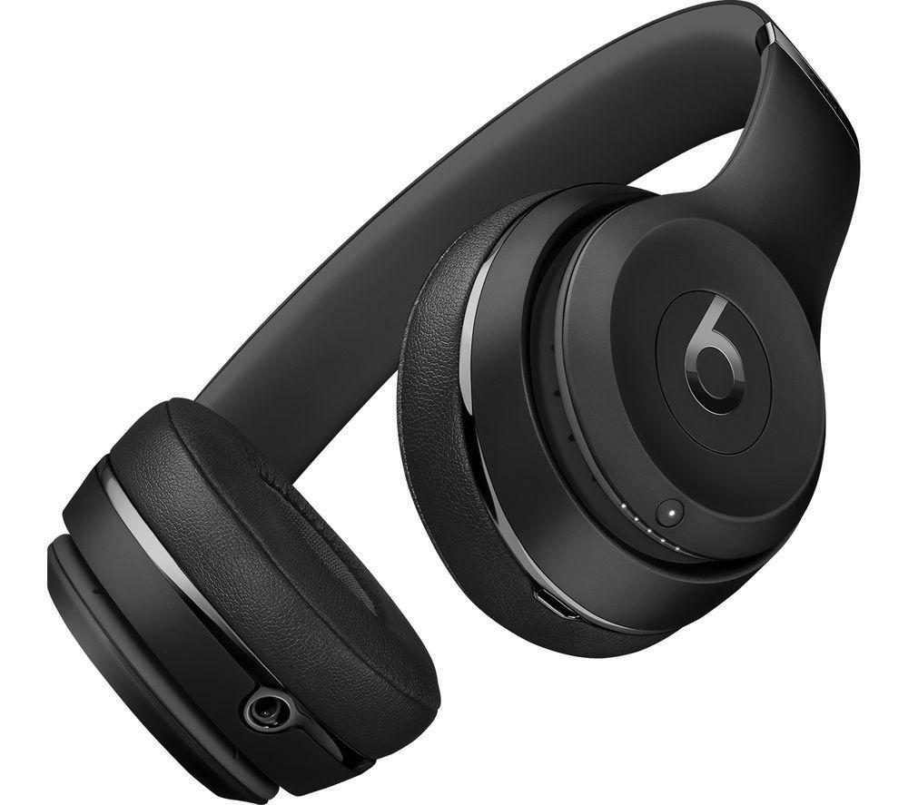 BEATS Solo 3 Wireless Bluetooth Headphones - Black image number 6