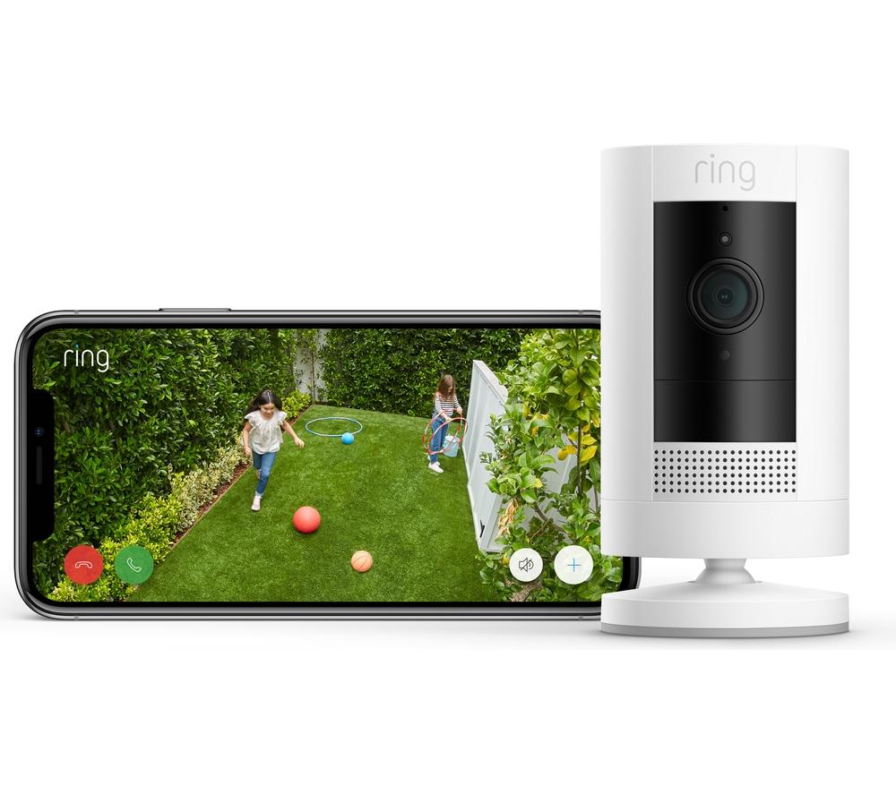 RING Stick Up Cam Battery (3rd Gen) - White image number 4 of 5