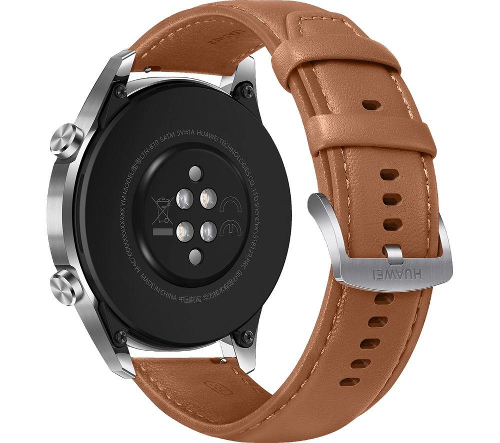 Buy HUAWEI Watch GT 2 Classic - 46 mm, Pebble Brown | Currys