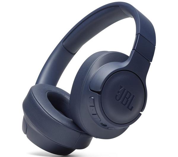JBL Tune 750BTNC Wireless Bluetooth Noise-Cancelling Headphones - Blue image number 0