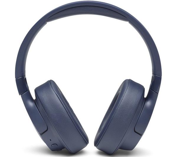 JBL Tune 750BTNC Wireless Bluetooth Noise-Cancelling Headphones - Blue image number 1
