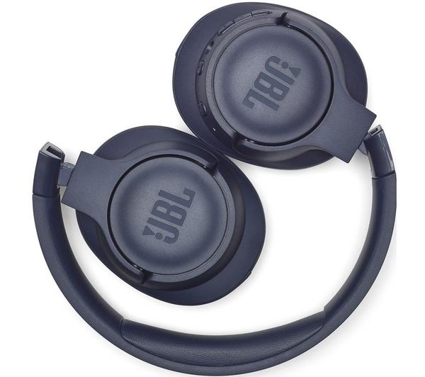 JBL Tune 750BTNC Wireless Bluetooth Noise-Cancelling Headphones - Blue image number 4