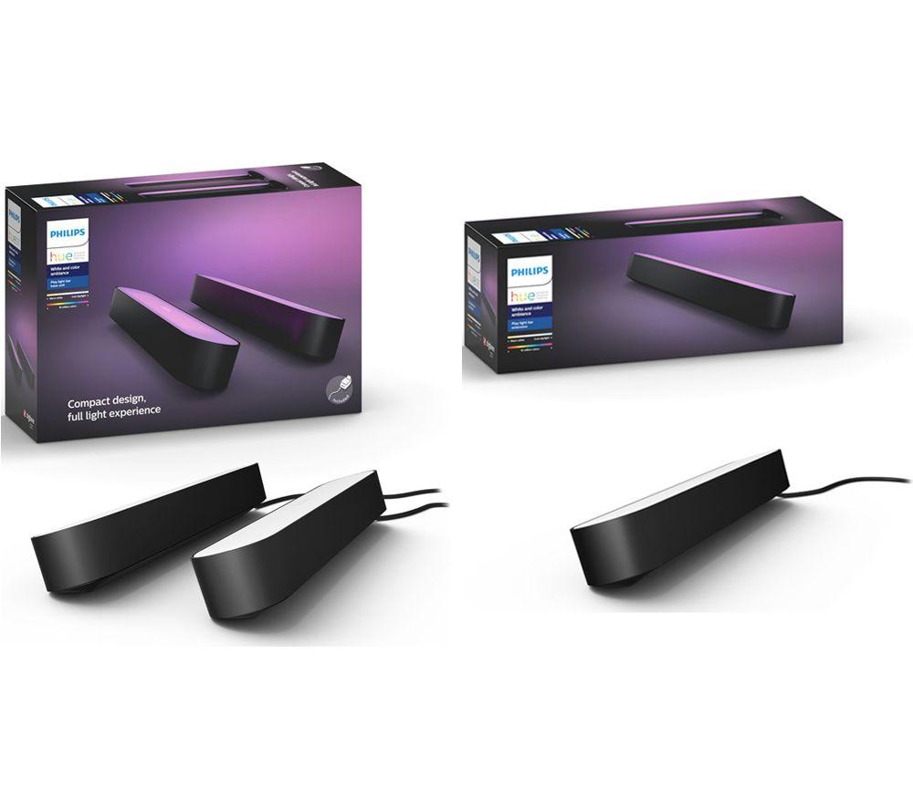 Philips Hue Play Light Bar Double Pack in Black