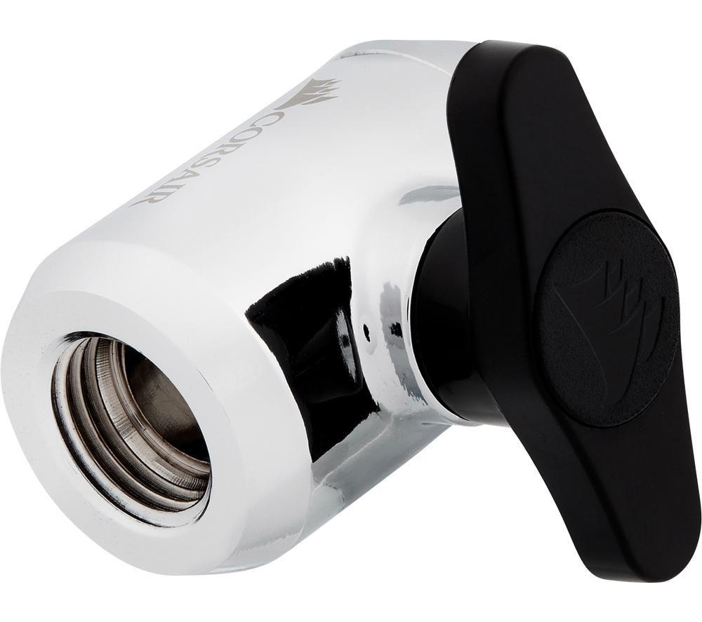 CORSAIR Hydro X Series XF Ball Valve - G1/4", Chrome image number 2 of 2