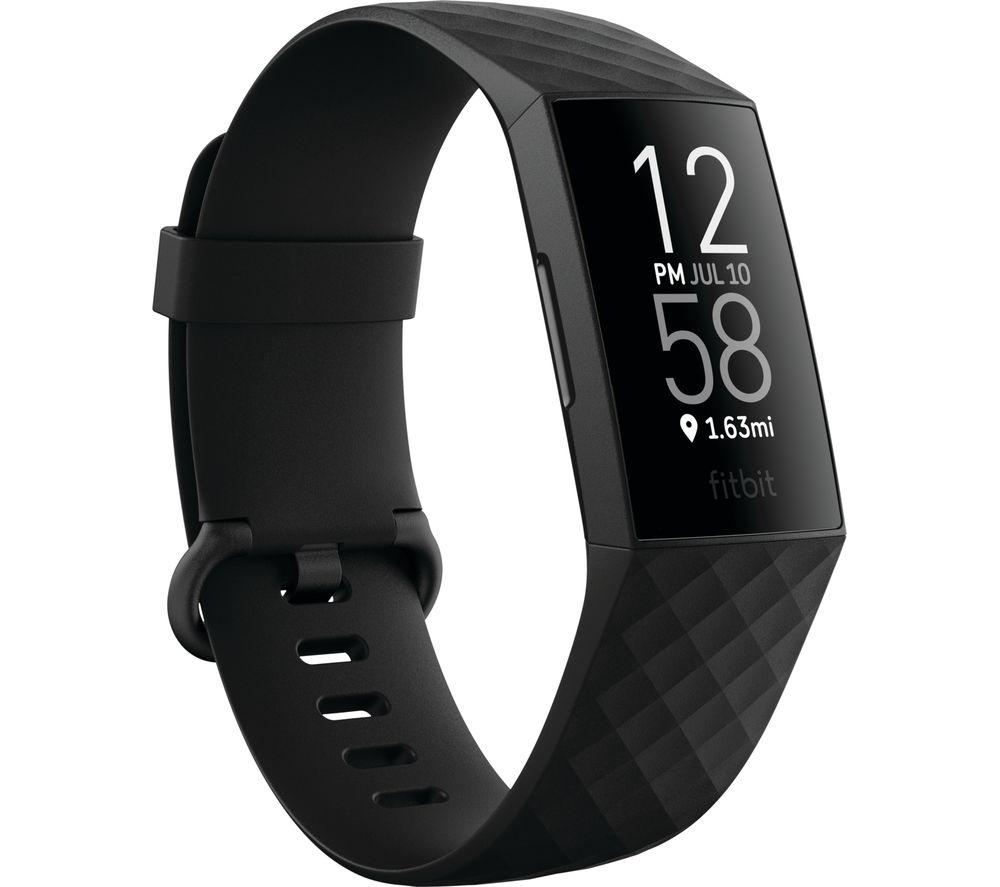 Image of FITBIT Charge 4 Fitness Tracker - Black, Universal