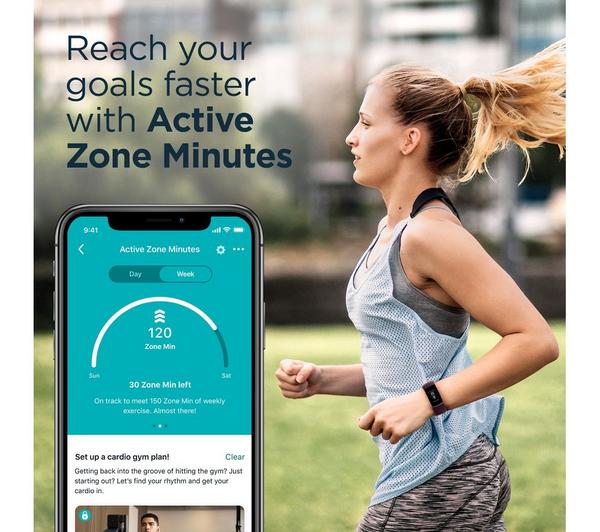 Buy FITBIT Charge 4 Fitness Tracker - Black, Universal | Currys Buy FITBIT Charge 4 Fitness Tracker - Black, Universal | Currys