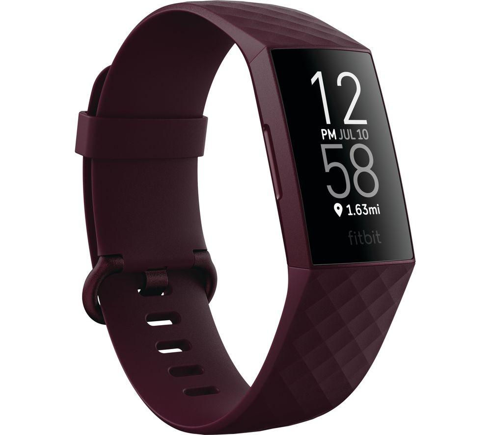 Image of FITBIT Charge 4 Fitness Tracker - Rosewood, Universal
