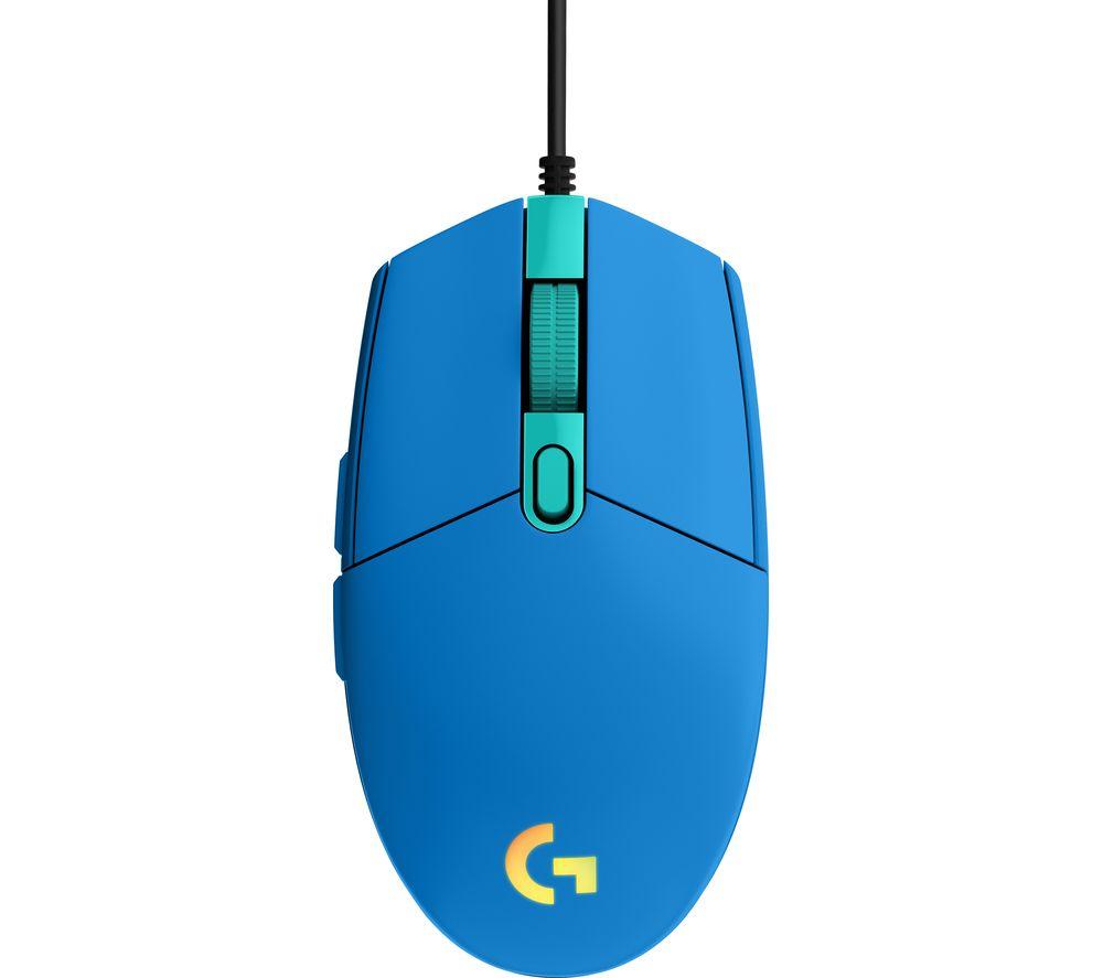 Image of LOGITECH G203 Lightsync Optical Gaming Mouse - Blue, Blue