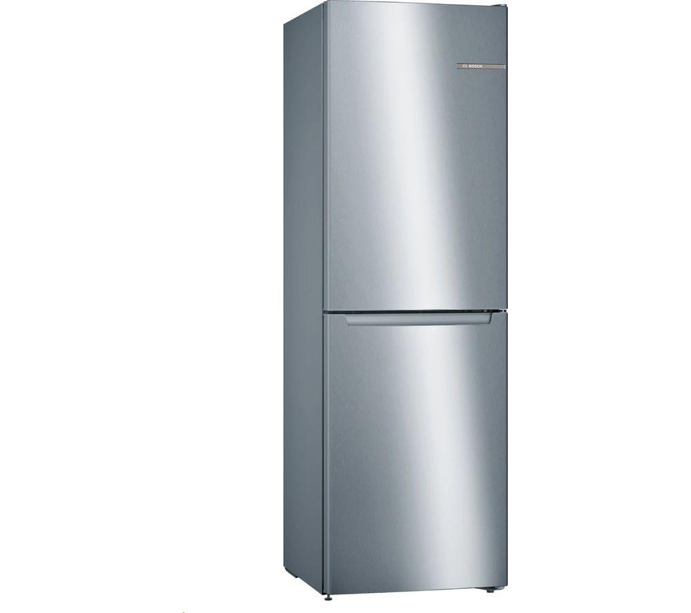 BOSCH Serie 2 KGN34NLEAG 50/50 Fridge Freezer - Silver, Silver/Grey