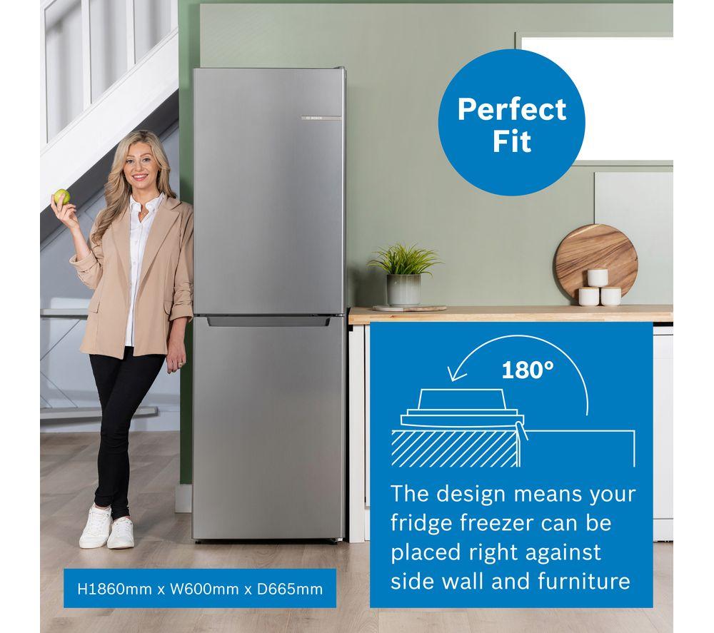 BOSCH Series 2 KGN34NLEAG 50/50 Fridge Freezer - Silver image number 7 of 17