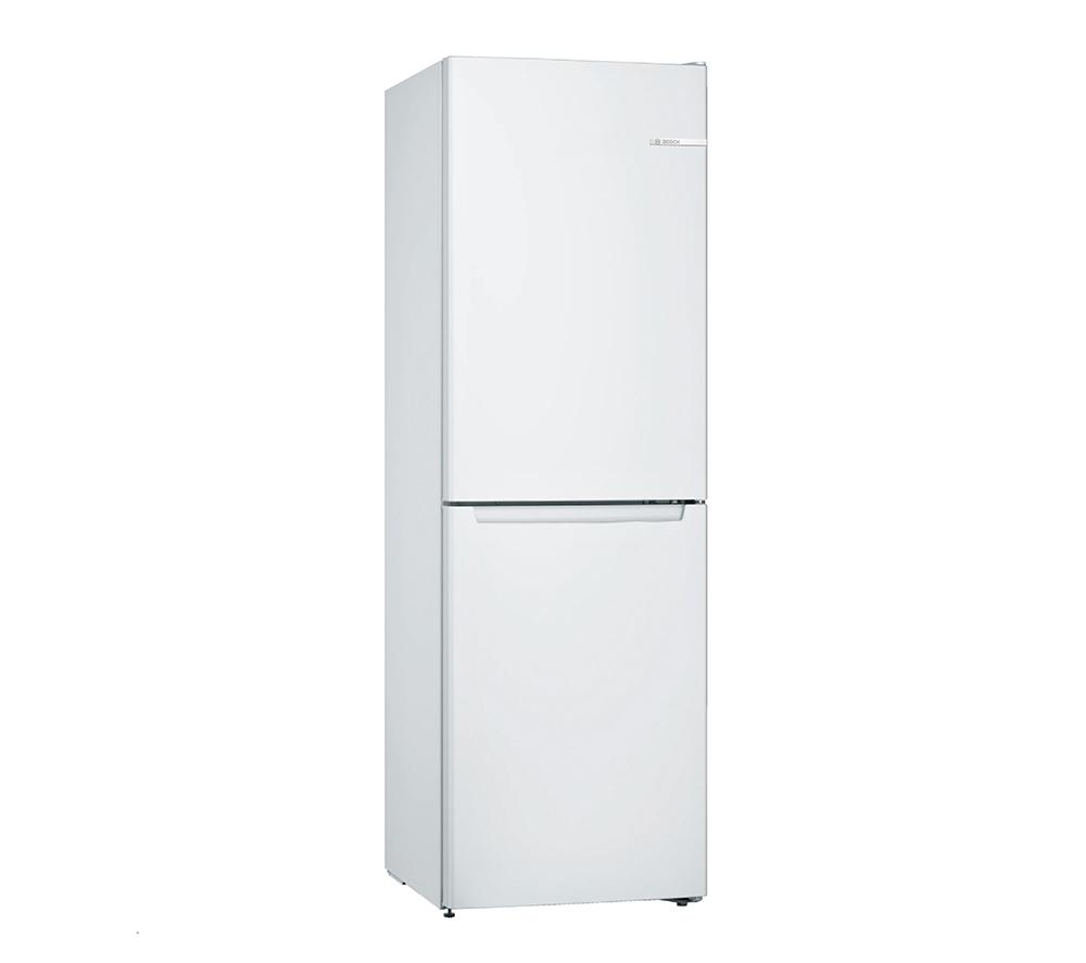 BOSCH Serie 2 KGN34NWEAG 50/50 Fridge Freezer - White, White