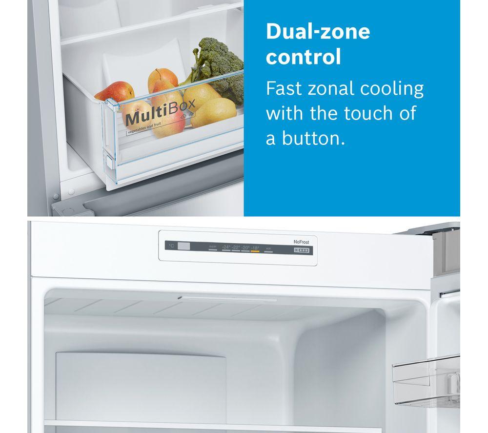 BOSCH Series 2 KGN34NWEAG 50/50 Fridge Freezer - White image number 17 of 18