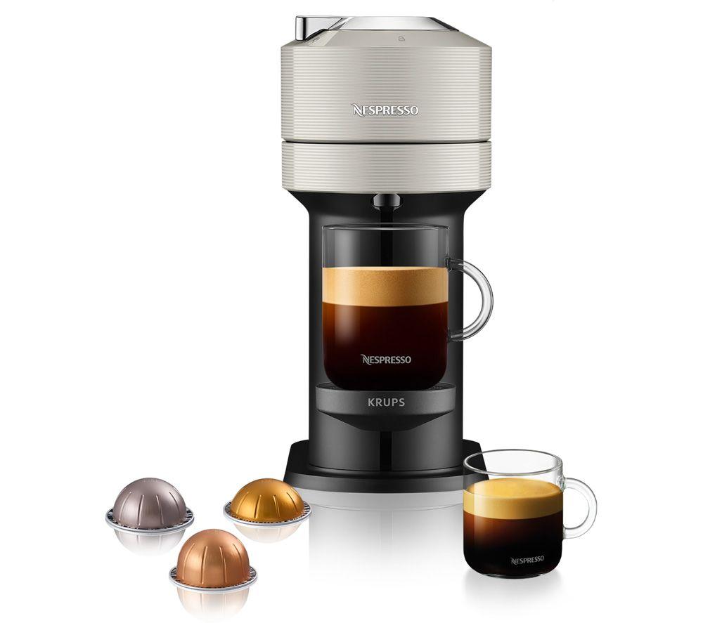 NESPRESSO by KRUPS Vertuo Next XN910B40 Coffee Machine Light Grey