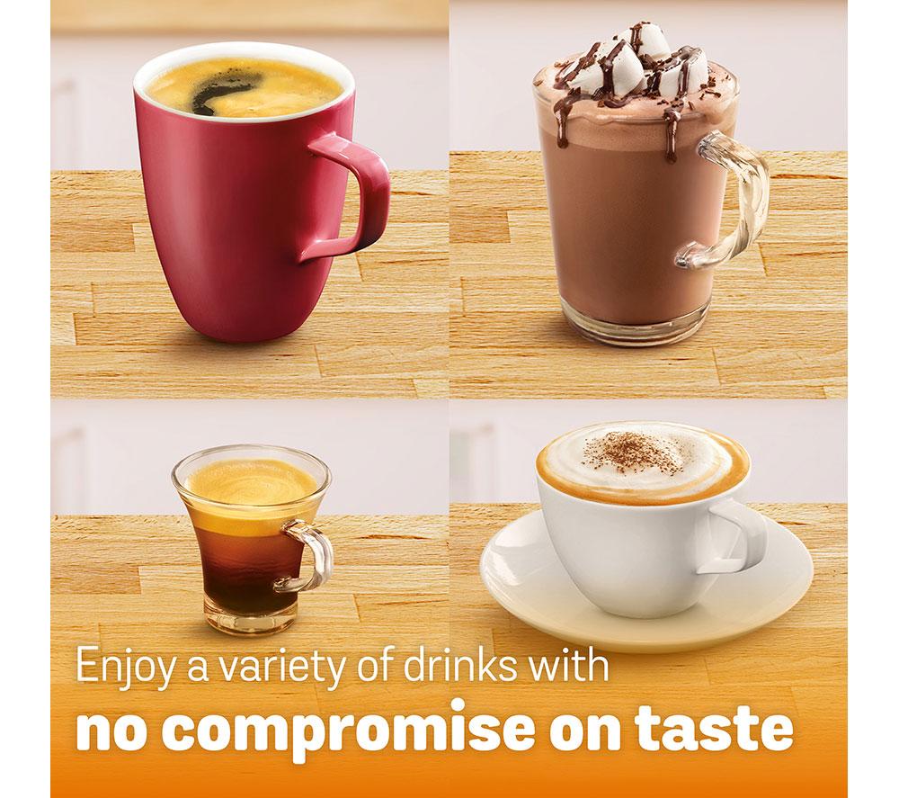TASSIMO by Bosch Style Friendly TAS112EGB Coffee Machine - Black image number 9 of 10