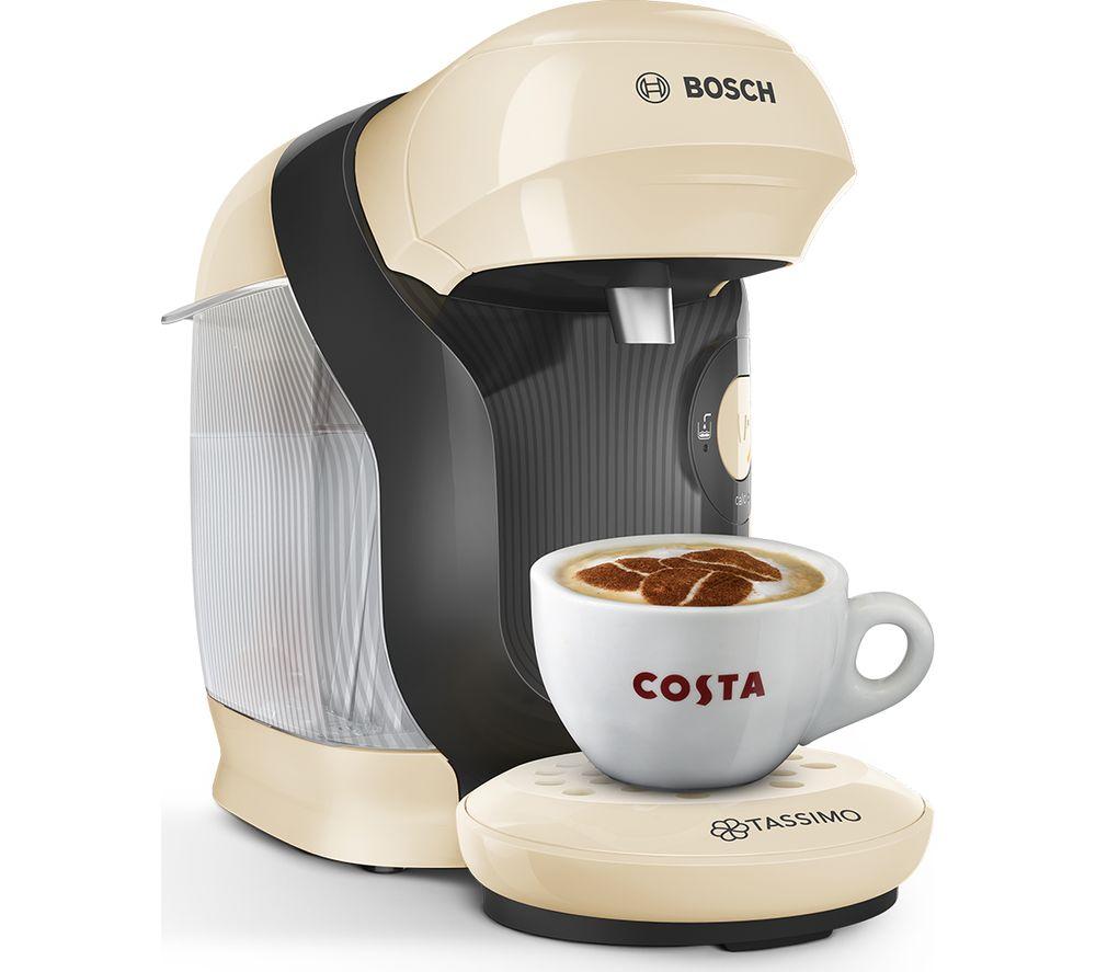 Tassimo coffee machine online cream colour