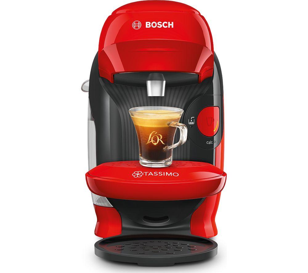 TASSIMO by Bosch Happy TAS1003GB Coffee Machine - Red