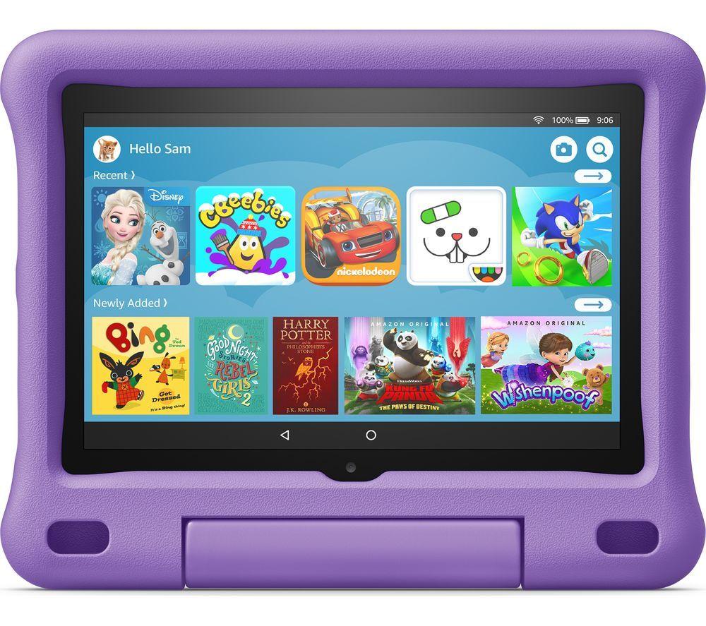 Image of AMAZON Fire HD 8" Kids Edition Tablet (2020) - 32 GB, Purple, Purple