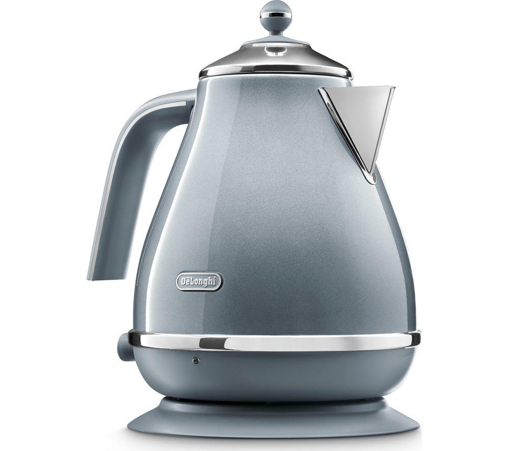 Buy DELONGHI Icona Metallics KBOT3001.AZ Jug Kettle Blue Currys