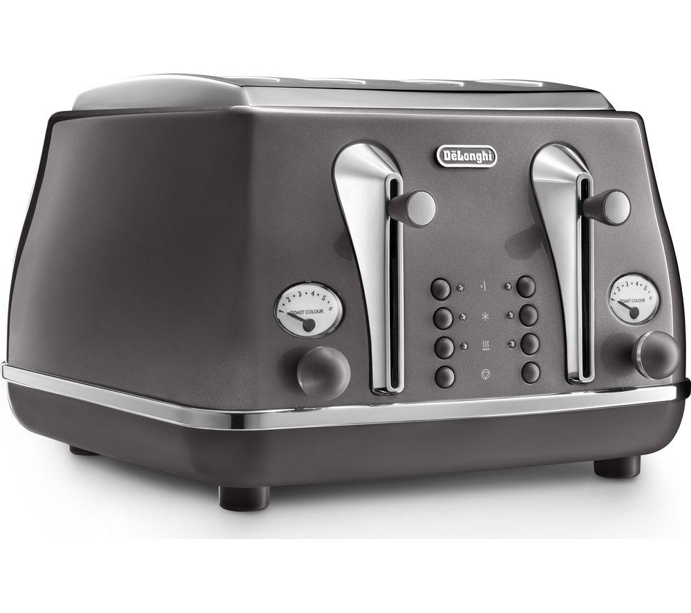 DeLonghi Icona Metallics Grey Kettle