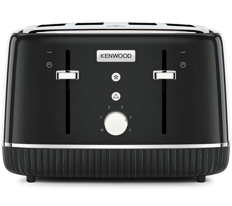 KENWOOD Elegancy TFP10.A0BK 4-Slice Toaster - Black