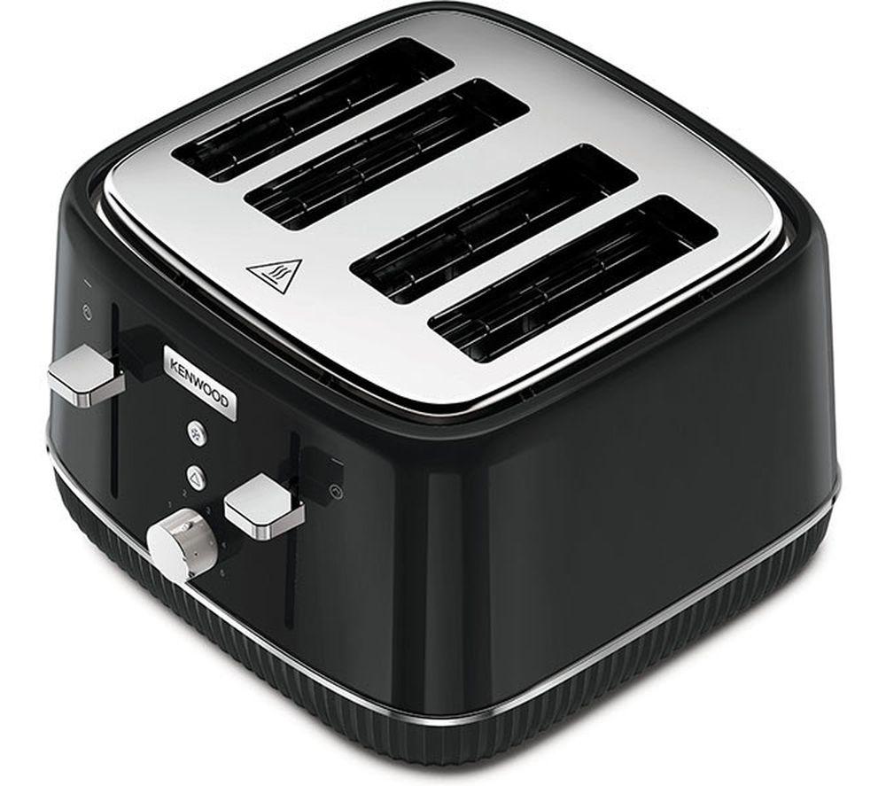 KENWOOD Elegancy TFP10.A0BK 4-Slice Toaster - Black image number 2 of 6
