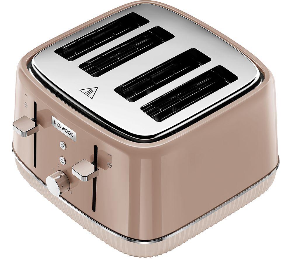 KENWOOD Elegancy TFP10.A0BW 4-Slice Toaster - Mocha image number 2 of 6