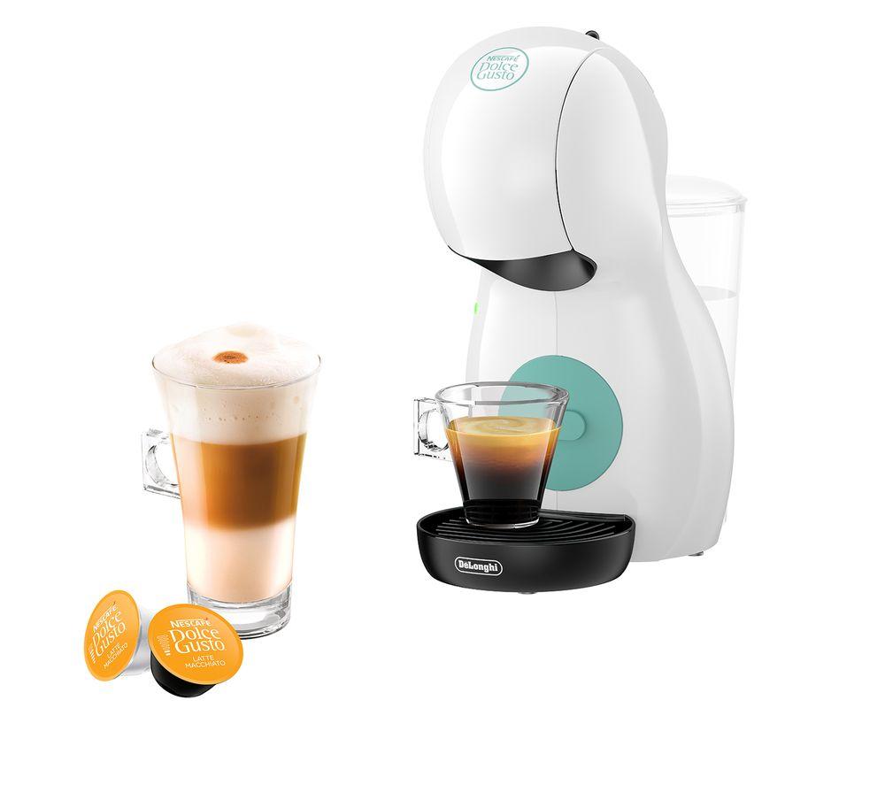 De'Longhi Nescafé Dolce Gusto Piccolo XS Pod Capsule Coffee Machine White