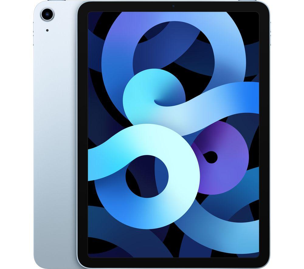 Image of APPLE 10.9" iPad Air (2020) - 64 GB, Sky Blue, Blue