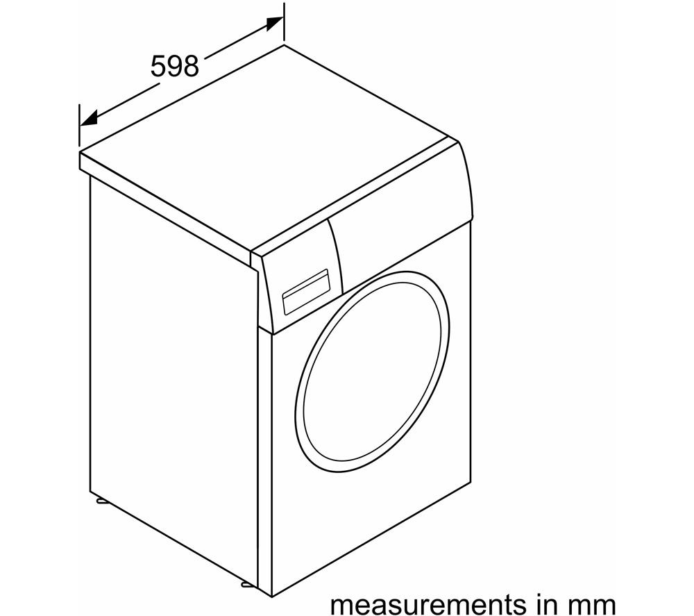 Buy BOSCH Serie 4 WAN28281GB 8 kg 1400 Spin Washing Machine White Currys