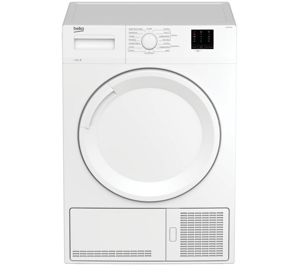 BEKO DTKCE80021W 8 kg Condenser Tumble Dryer - White